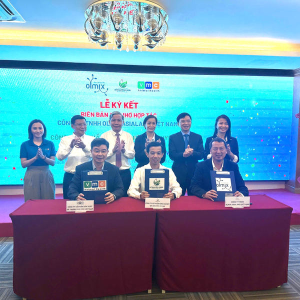 OLMIX ASIALAND VIỆT NAM KÝ KẾT BIÊN BẢN GHI NHỚ HỢP TÁC CÙNG KỶ NGUYÊN XANH VÀ VMC VIỆT NAM
