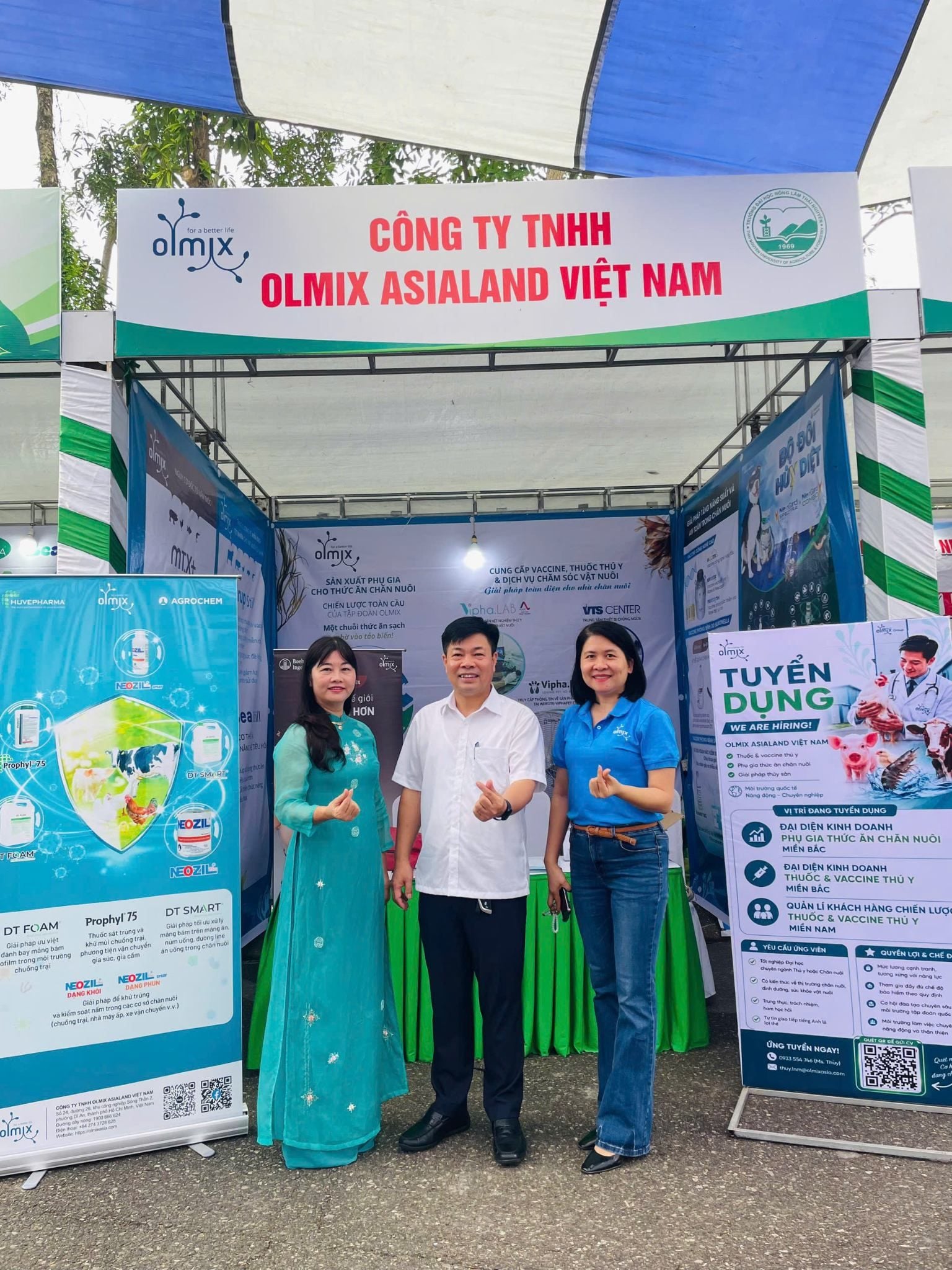 OLMIX GHI DẤU ẤN SÔI ĐỘNG TẠI NGÀY HỘI VIỆC LÀM TRƯỜNG ĐẠI HỌC NÔNG LÂM THÁI NGUYÊN NĂM 2026