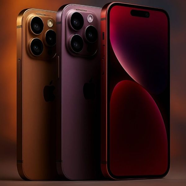 Apple Thử Nghiệm Tùy Chọn Màu Nâu, Tím Hoặc Đỏ Burgundy với iPhone 18 Pro
