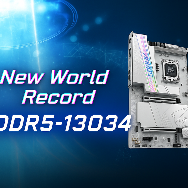 Phá Vỡ Mọi Giới Hạn! Gigabyte Lập Kỷ Lục Ép Xung RAM DDR5 Thế Giới Trên Z890 Tachyon ICE, Đạt Mức 