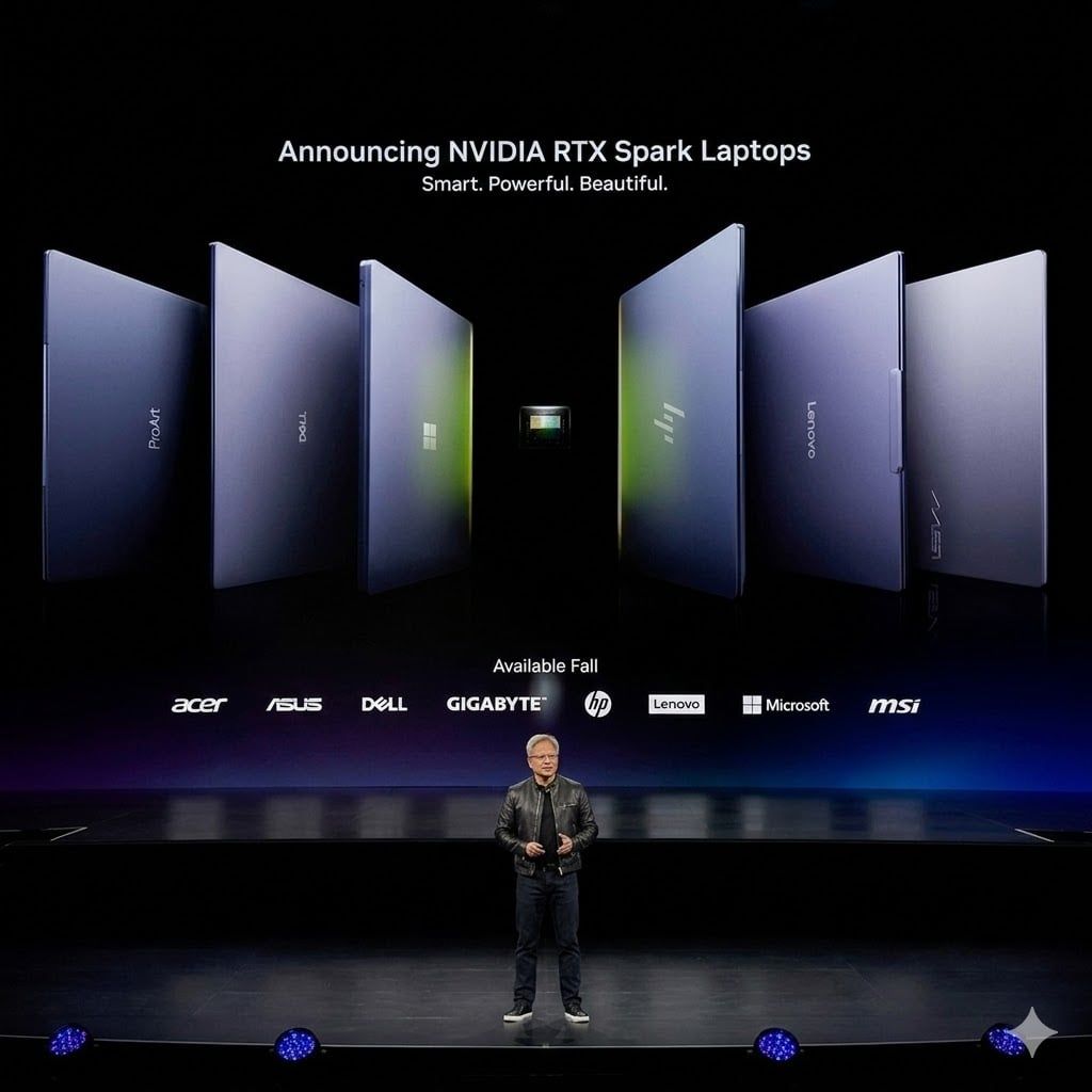 Thế hệ laptop trang bị RTX Spark đầu tiên sẽ trình làng vào mùa thu năm nay: Chiến mượt game AAA bằng pin
