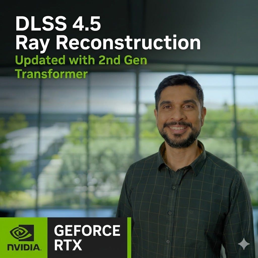 NVIDIA ra mắt DLSS 4.5 Ray Reconstruction tại Computex: Tái tạo tia thông minh hơn, DLSS 5 hoàn toàn vắng bóng