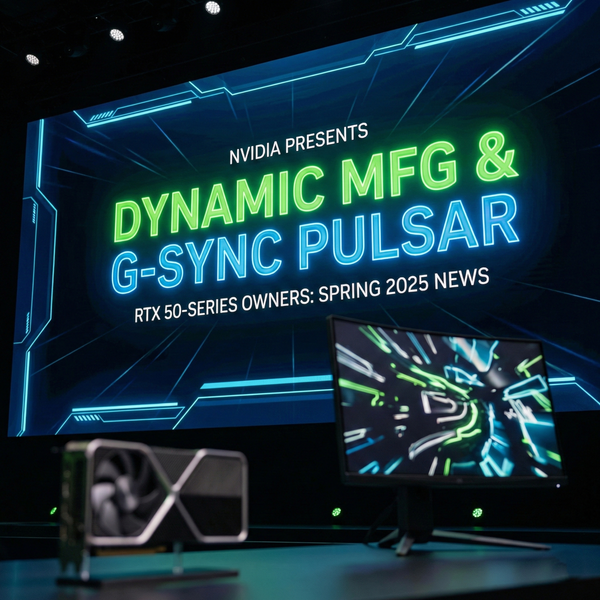 Trải nghiệm thực tế NVIDIA Dynamic MFG và G-Sync Pulsar: Bước tiến mới cho đồ họa AI