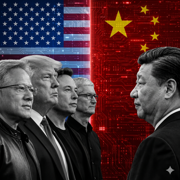 Bất Chấp Tin Đồn, CEO NVIDIA Jensen Huang Vẫn Cùng Tổng Thống Trump Đến Trung Quốc