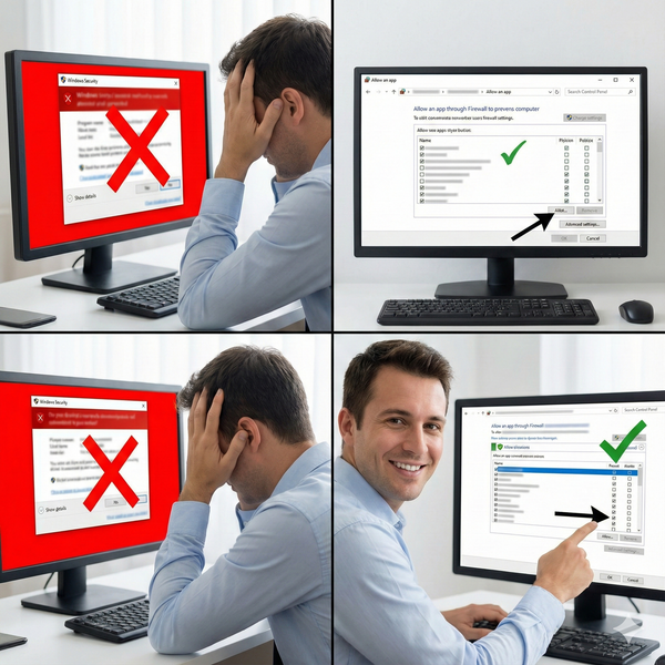 Tường lửa Windows 11 'chặn' nhầm App? Đây là cách 'thông quan' trong 30 giây!