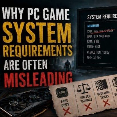 Tại sao cấu hình yêu cầu của game PC ngày càng 
