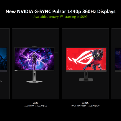 NVIDIA G-Sync Pulsar chính thức 