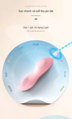 Máy Massage Mini Kích Thích Điểm G Nhiều Chế Độ Rung - Điều Khiển App
