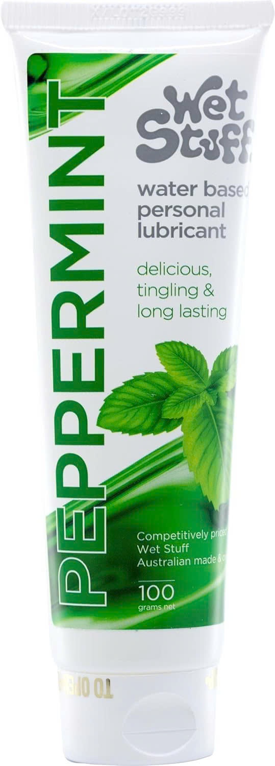 Oral Gel Sex : Wet Stuff Peppermint