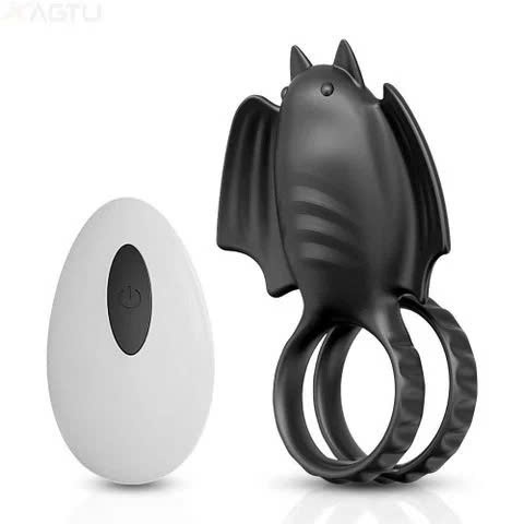 Vòng Khóa Đeo Nam Giới, 10 Tần Số Rung, Có Điều Khiển Từ Xa