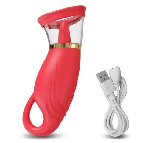 Máy Massage, Lưỡi Đa Năng, Nhiều Tần Số Rung, Thụt, Mút, Liếm Cao Cấp