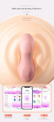 Toys App - Máy Massage Mini Kích Thích Điểm G Nhiều Chế Độ Rung