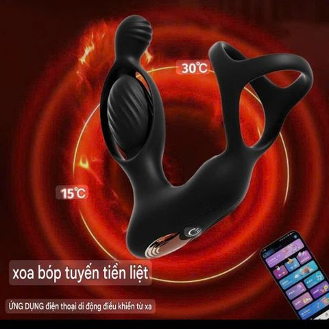 Máy Massage HM & Tuyến Tiền Liệt Nam Giới, Nhiều Tần Số Rung, SD App
