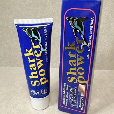 Kem Bôi Kéo Dài Thời Gian, Tăng Kích Thước Nam Giới  Shark Power 50ml