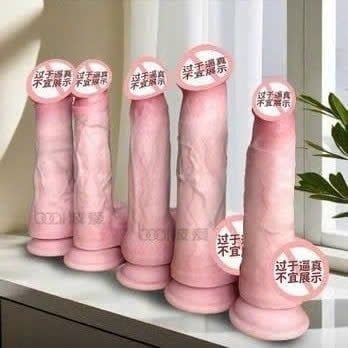DV Giả, Mềm Dẻo Cao Cấp, Xoay 360, Màu Giống Thật, Có Đế Dán Tường