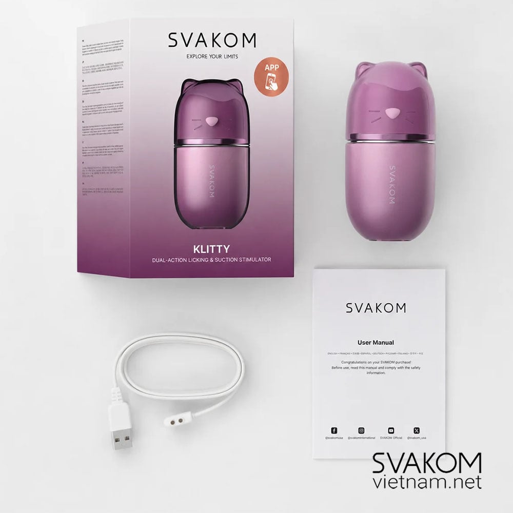 máy liếm hút Svakom Klitty