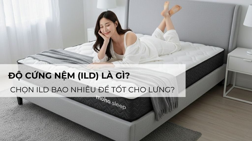Độ cứng nệm (ILD) là gì? Chọn ILD bao nhiêu để tốt cho lưng?