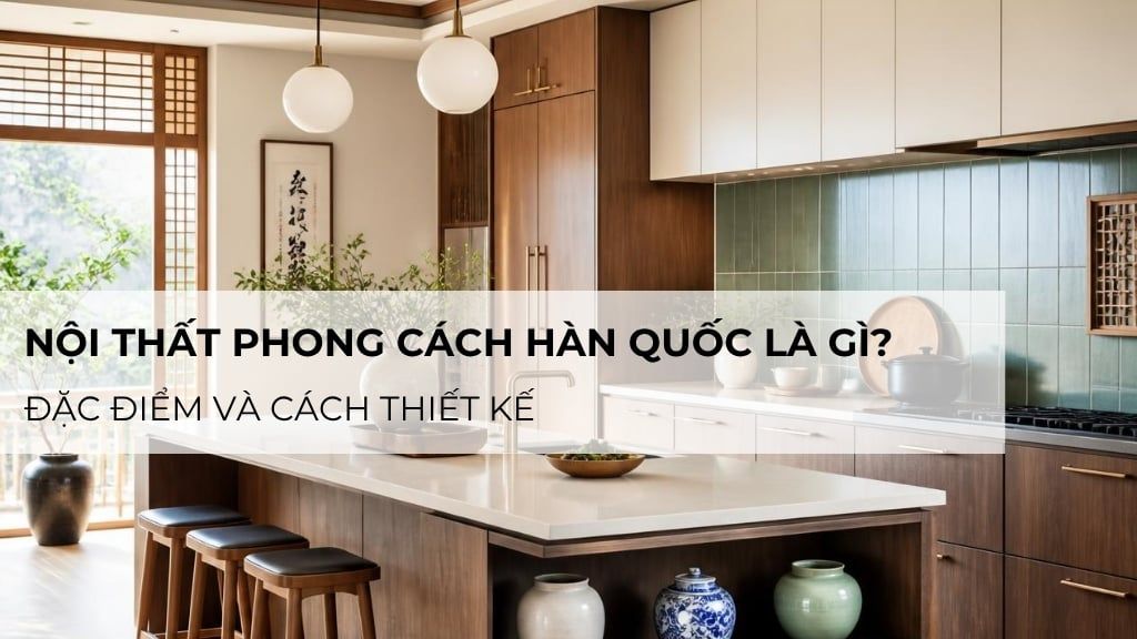 Nội thất phong cách hàn quốc là gì? Đặc điểm và cách thiết kế