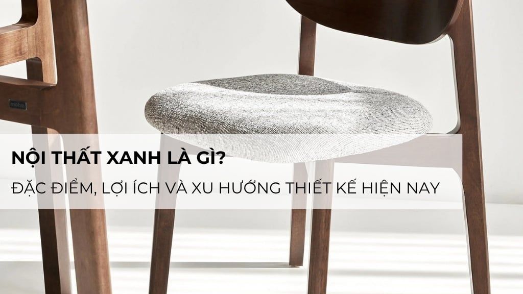 Nội thất xanh là gì? Đặc điểm, lợi ích và xu hướng thiết kế hiện nay