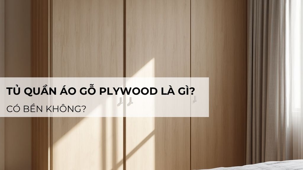 Tủ quần áo gỗ Plywood là gì? Có bền không?