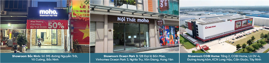 cửa hàng nội thất moho