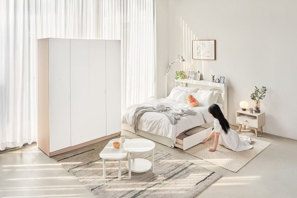 giường có hộc vienna