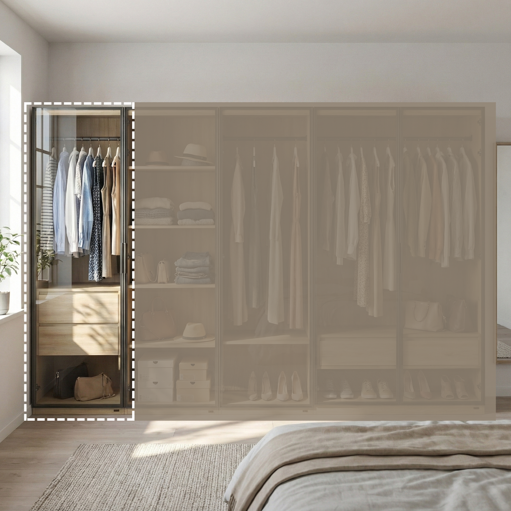 tủ cánh kính astro