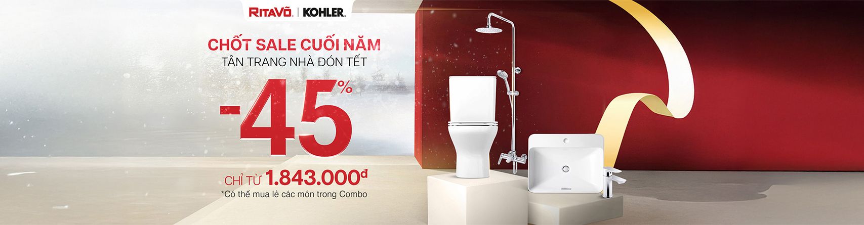 Sắm Nhà Sang - Đón Lộc Vàng - Ưu đãi lên đến 45%