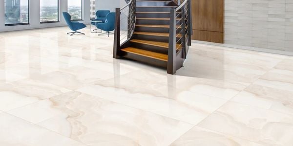 Gạch Lavish Onyx Beige phối cảnh