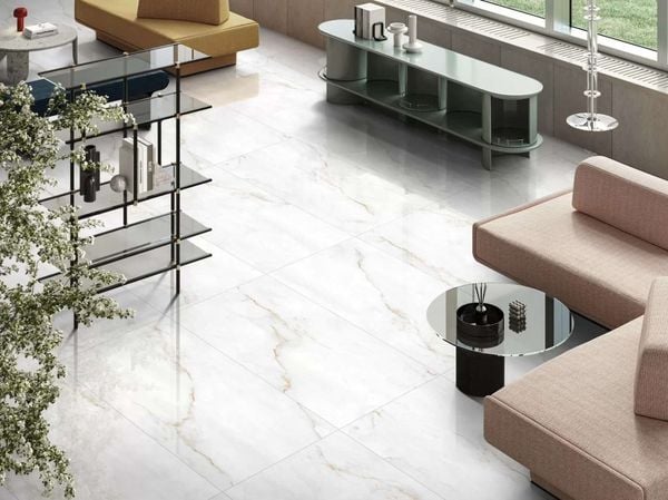 gạch brakel white phối cảnh