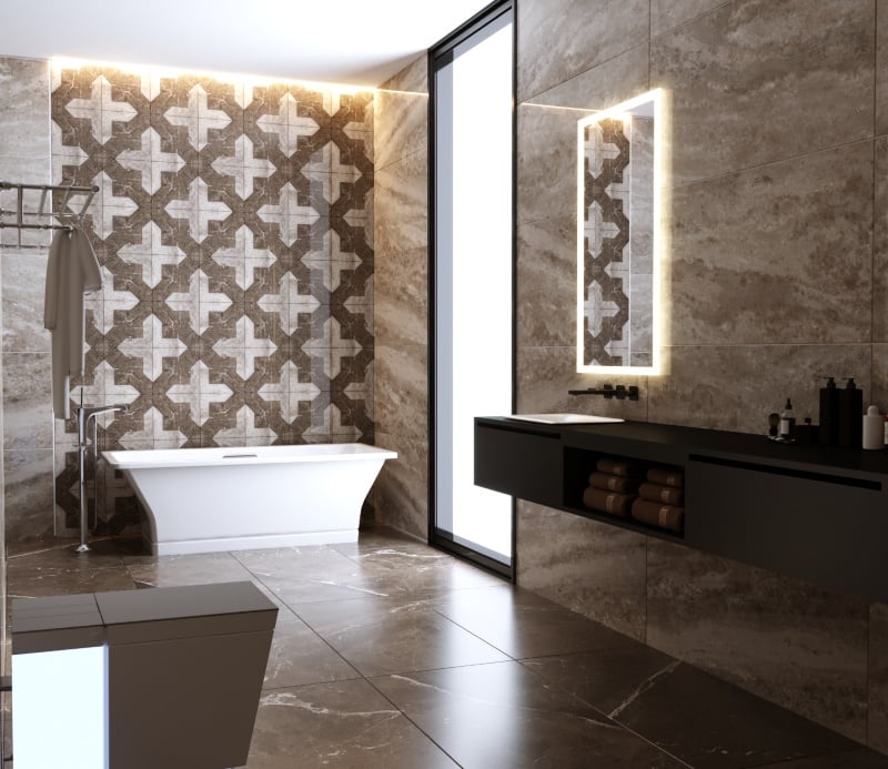 Chọn gạch trang trí