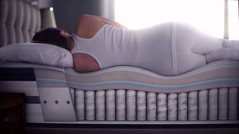 Nệm lò xo túi hỗ trợ cơ thể