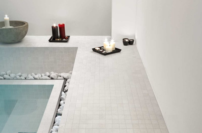 Phối gạch màu trơn