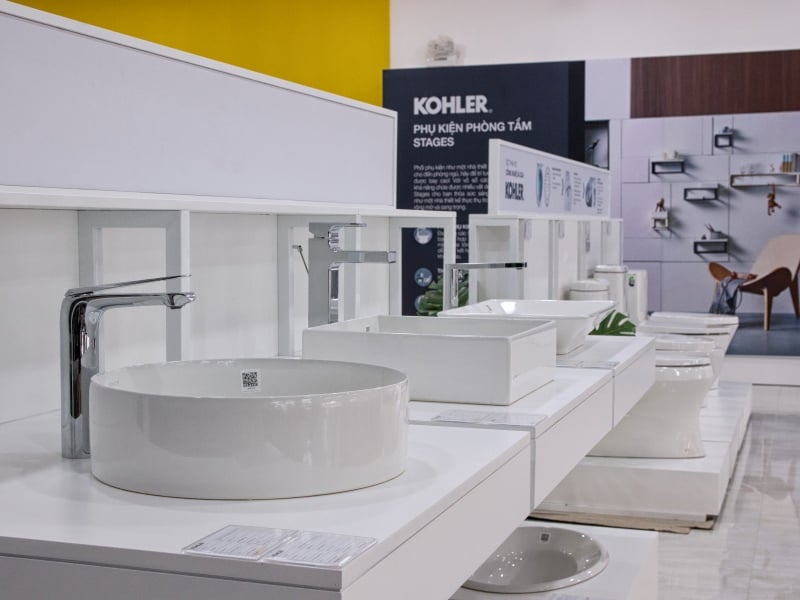 Vòi chậu rửa mặt cao