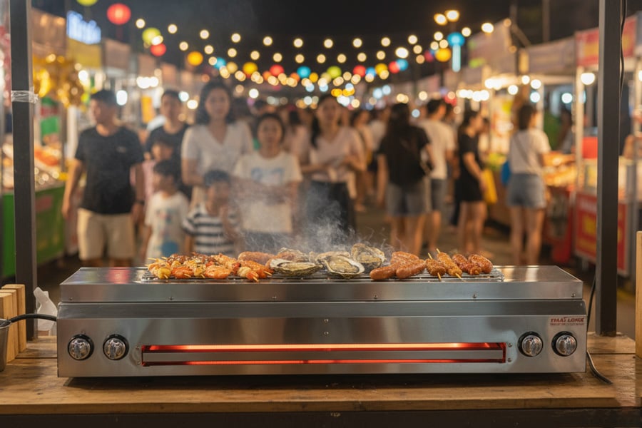 Bếp nướng gas không khói