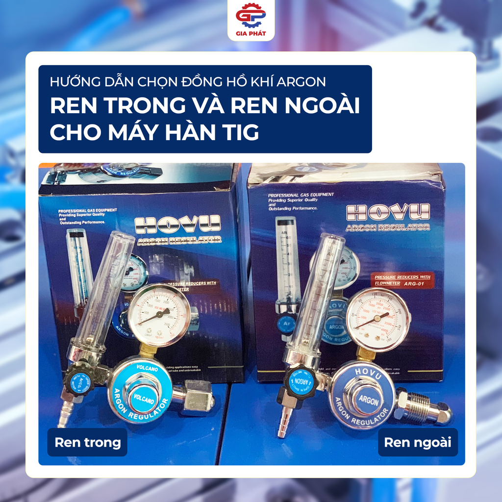 Hướng Dẫn Chọn Đồng Hồ Khí Argon Cho Máy Hàn TIG