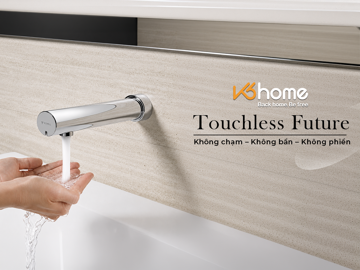 TOUCHLESS FUTURE : Không chạm – Không bẩn – Không phiền. Giải pháp cho không gian công cộng.