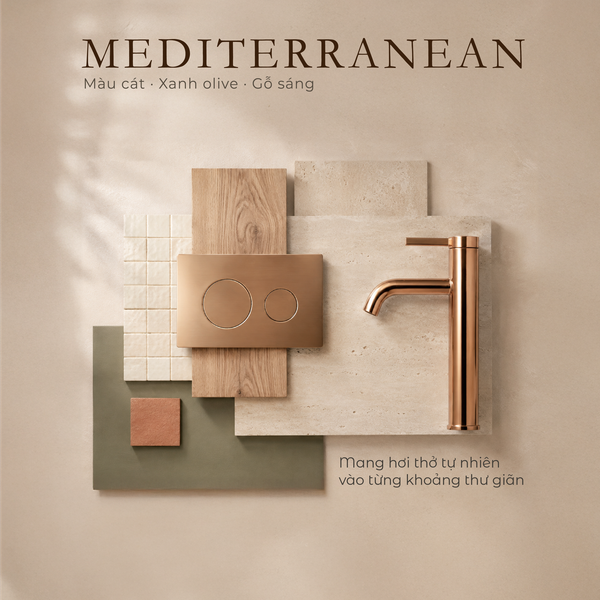 Phong cách Địa Trung Hải ( Mediterranean)