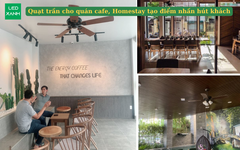 Quạt trần cho quán cafe, Homestay tạo điểm nhấn hút khách