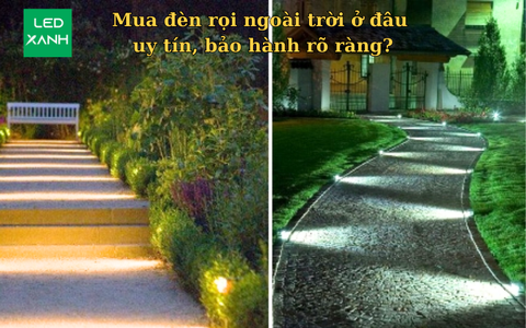 Mua đèn rọi ngoài trời ở đâu uy tín, bảo hành rõ ràng?