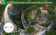 Dây LED 5050: Đơn sắc – RGB – RGBW khác nhau thế nào?