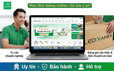 Mua đèn tường online cần lưu ý gì?