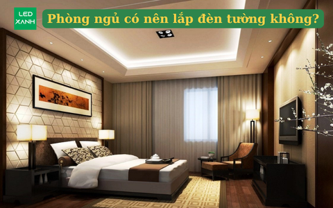 Phòng ngủ có nên lắp đèn tường không?