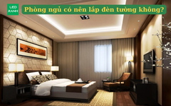 Phòng ngủ có nên lắp đèn tường không?