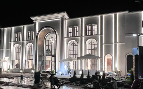 Dự án chiếu sáng nhà hàng Quốc Tuấn tại Đăk Hà, Kon Tum