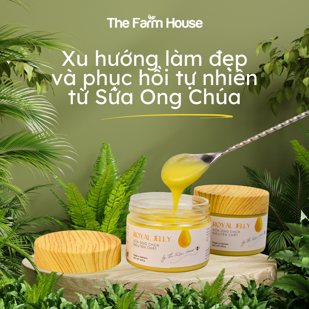 Xu hướng làm đẹp và phục hồi tự nhiên từ Sữa Ong Chúa