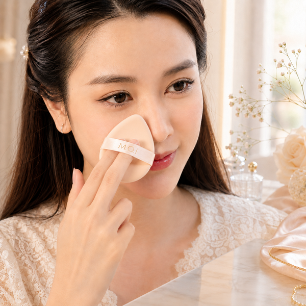 Phấn nền thoáng mặt cho da nhạy cảm sau sinh: Mỏng nhẹ tự nhiên