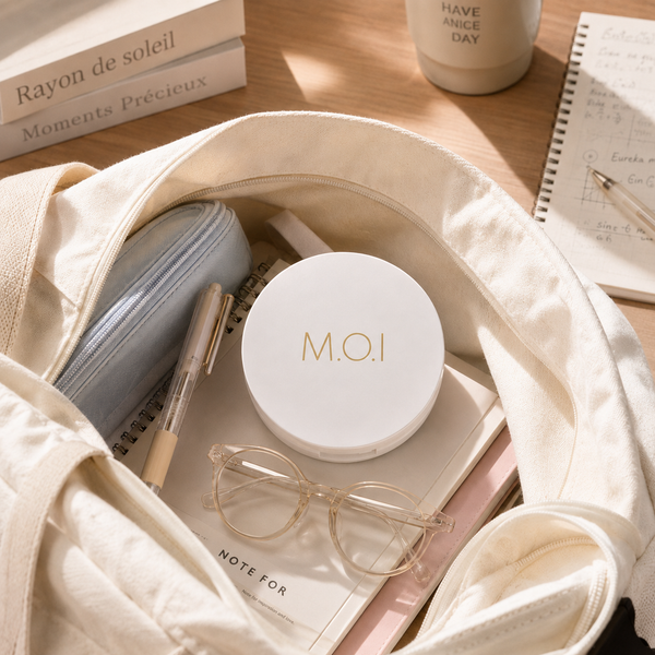 Phấn phủ kiềm dầu đi học cả ngày không dày cộp: Mẹo giữ mặt ráo mịn