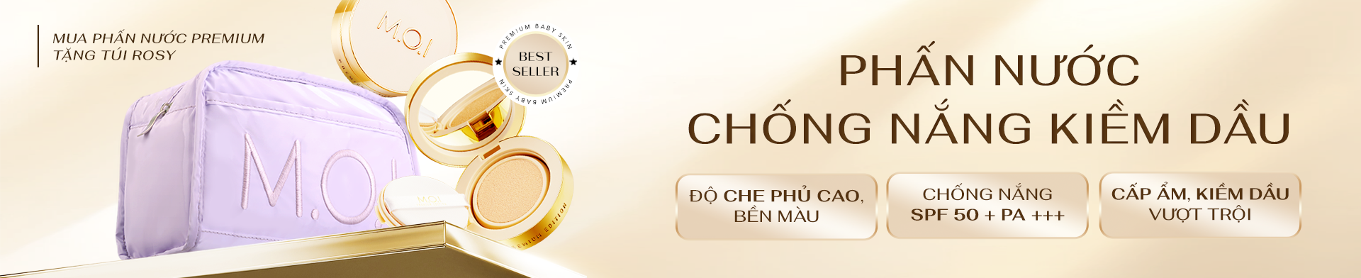 PHẤN NƯỚC PREMIUM BABY SKIN CUSHION