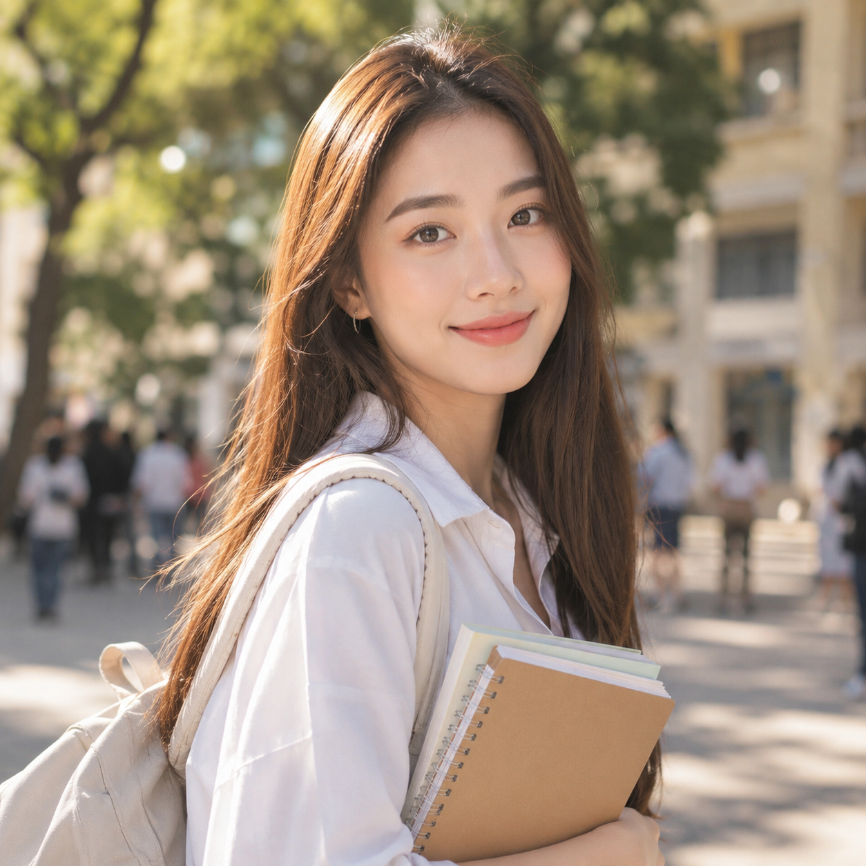 Lớp nền đi học cả ngày vẫn ráo mịn, tự nhiên không bị dày cộp hay chảy nền